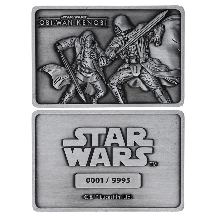Star Wars Obi-Wan Kenobi vs. Darth Vader Limited Edition Ingot