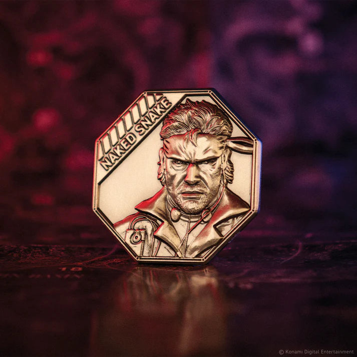 Metal Gear Solid Delta Limited Edition Naked Snake Coin