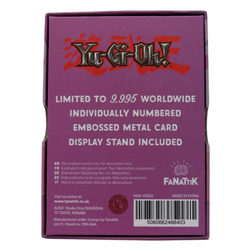 Yu-Gi-Oh! Limited Edition Marshmallon Metal Card
