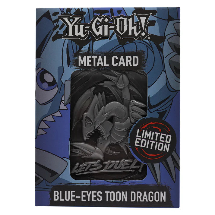 Yu-Gi-Oh! Limited Edition Blue Eyes Toon Dragon Metal Card