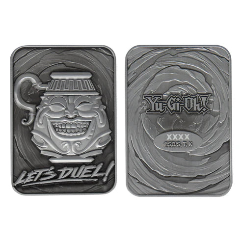 Yu-Gi-Oh! Limited Edition Pot of Greed Metal Card