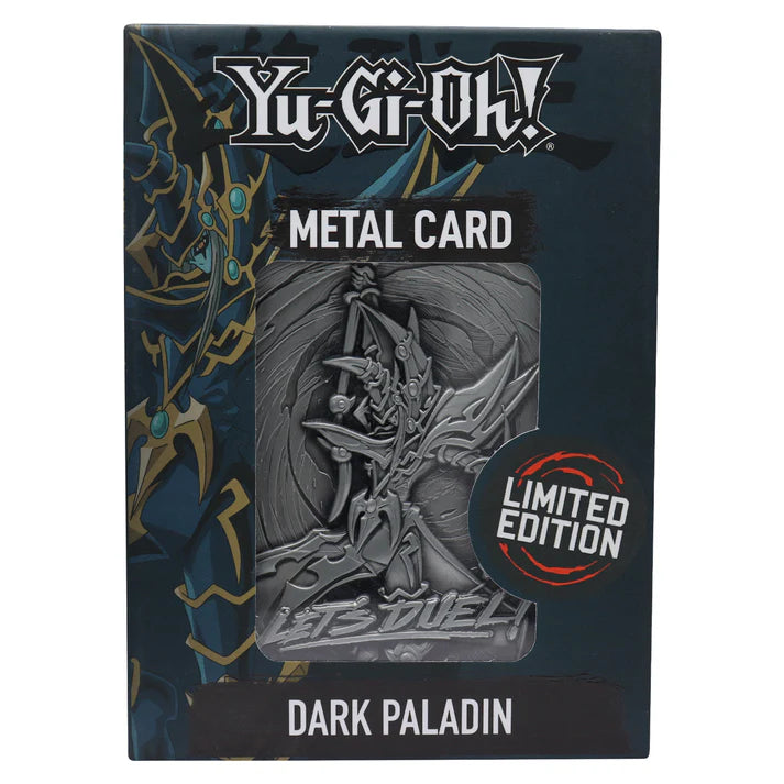 Yu-Gi-Oh! Limited Edition Dark Paladin Metal Card