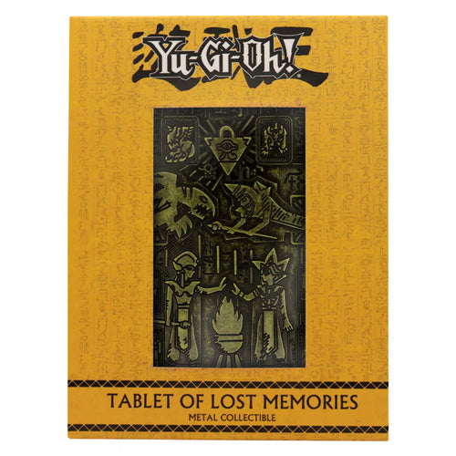 3. Yu-Gi-Oh! Tablet of Memories Limited Edition Individually Numbered Ingot