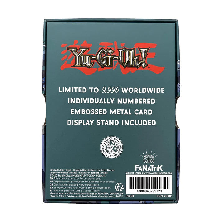 Yu-Gi-Oh! Limited Edition Silent Swordsman Ingot