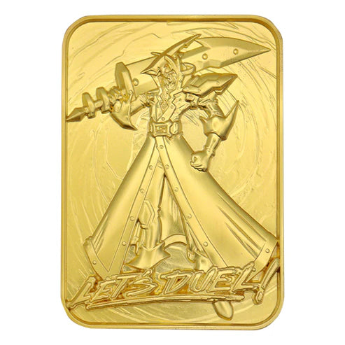 Yu-Gi-Oh! Limited Edition 24k Gold Plated Silent Swordsman Metal Card