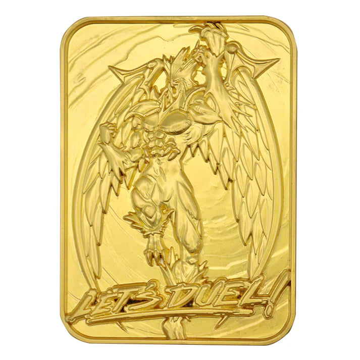 Yu-Gi-Oh! GX Elemental Hero Avian 24K Gold Plated Ingot