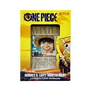One Piece Limited-Edition Wanted Poster Ingot