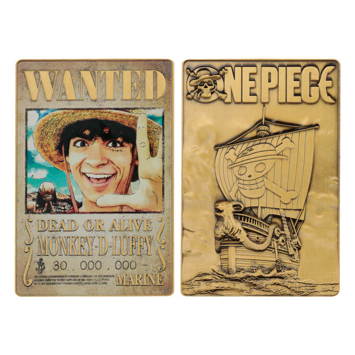 One Piece Limited-Edition Wanted Poster Ingot