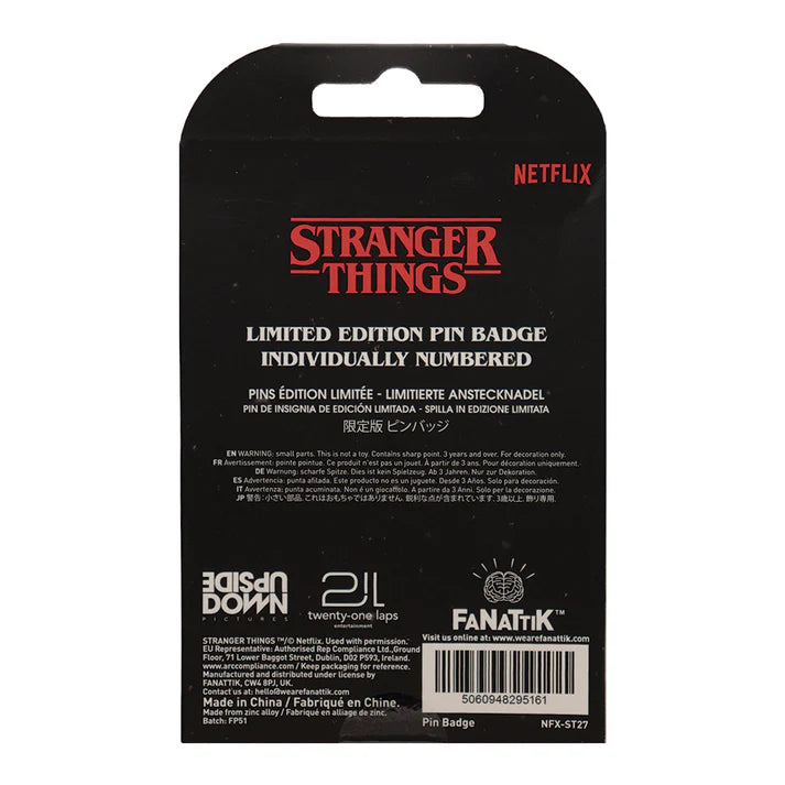 Stranger Things The Squawk Limited Edition Pin Badge