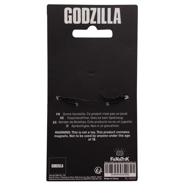 Godzilla Kaiju Bottle Opener Metal & Magnetic