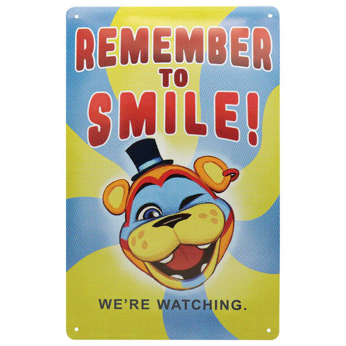 Five Nights at Freddy's Tin Sign
