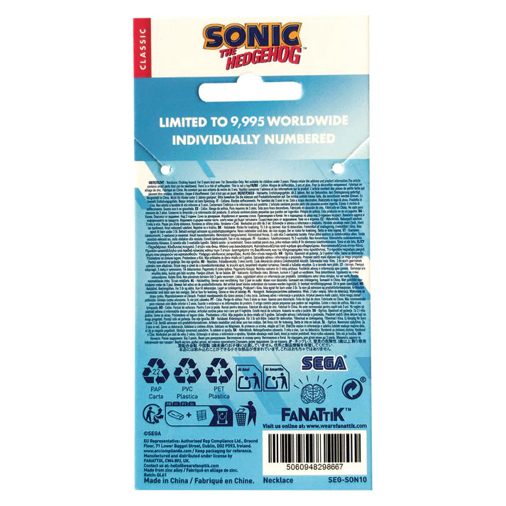 Sonic The Hedgehog – Ring Necklace
