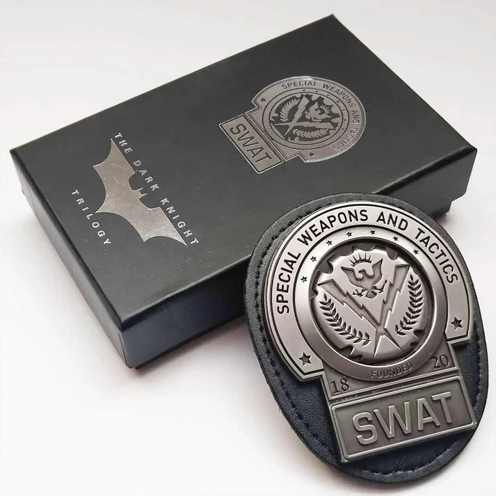 Batman The Dark Knight Replica Gotham City SWAT Badge