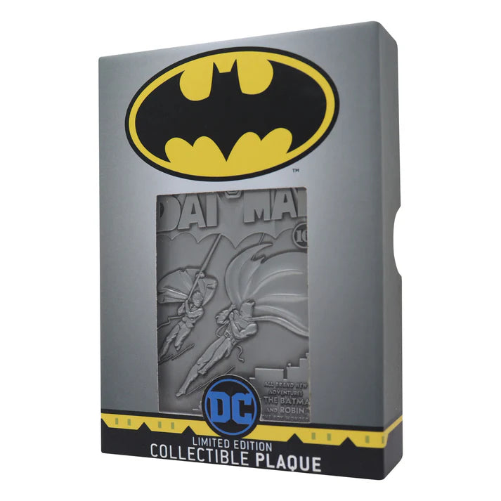 Batman Limited Edition Individually Numbered Golden Age Style Comic Ingot