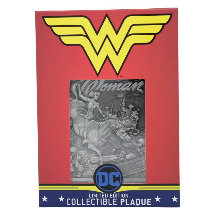 WONDER WOMAN Limited Edition Individually Numbered Golden Age Style Comic Ingot