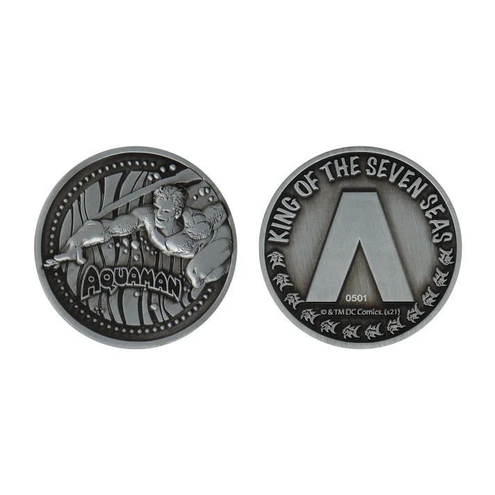 Aquaman Limited Edition Collectible Coin