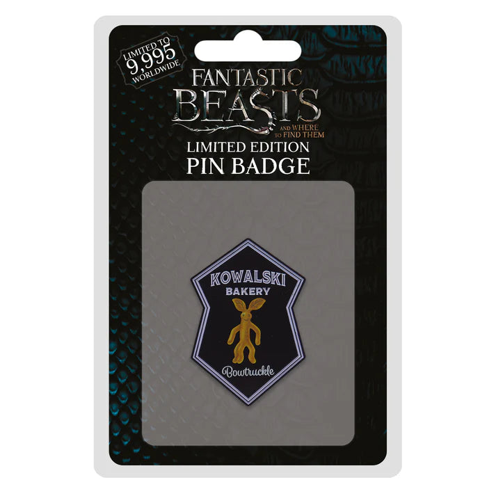 Fantastic Beasts Limited Edition Bowtruckle Pin Badge