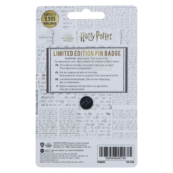 7. Harry Potter Limited Edition Dumbledore's Army Pin Badge