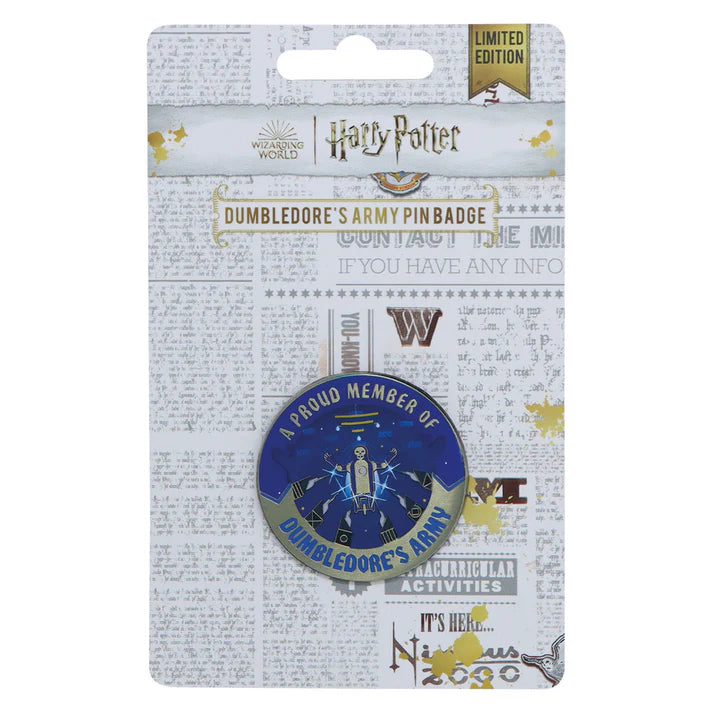 7. Harry Potter Limited Edition Dumbledore's Army Pin Badge