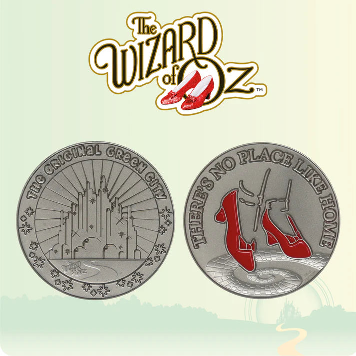 Wizard of Oz Ruby Slippers Limited Edition Collectible Coin