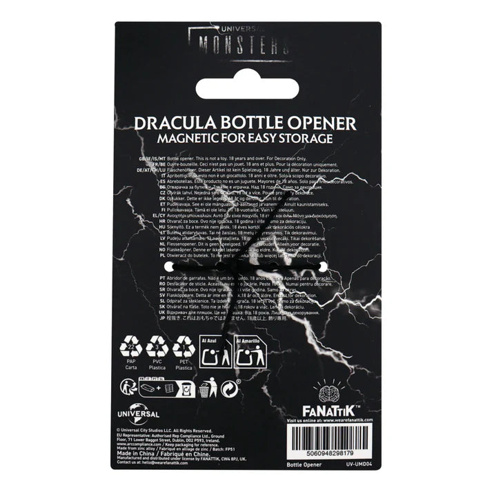 Universal Monsters Dracula Bottle Opener