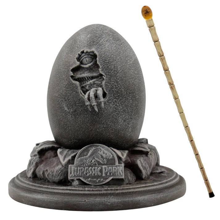 Jurassic Park 30th Anniversary Replica Egg & John Hammond Cane Set