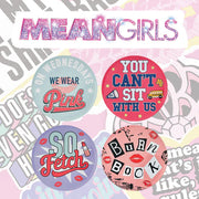 Mean Girls Set of Four Printed Metal Coasters