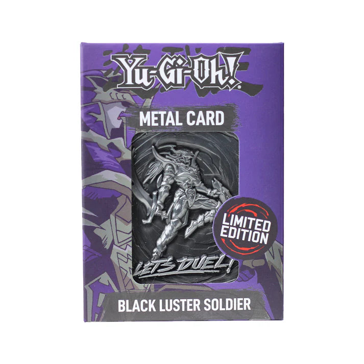 Yu-Gi-Oh! Limited Edition Black Luster Soldier Metal Card