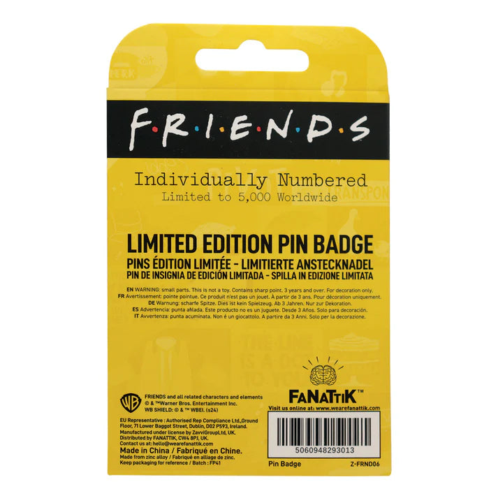Friends Door Peephole Frame Pin Badge