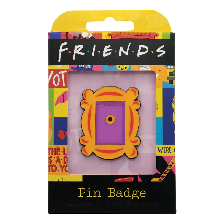 Friends Door Peephole Frame Pin Badge