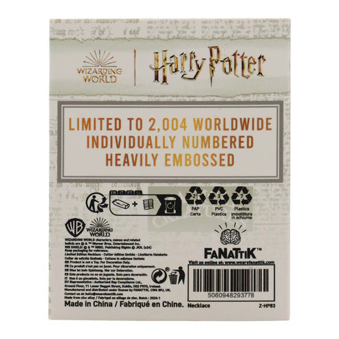 Harry Potter Azkaban Necklace